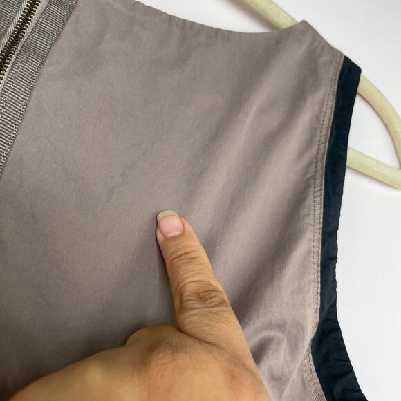 See by Chloe Bow dress blue mauve sleeveless mini 100% Cotton - Picture 4 of 16